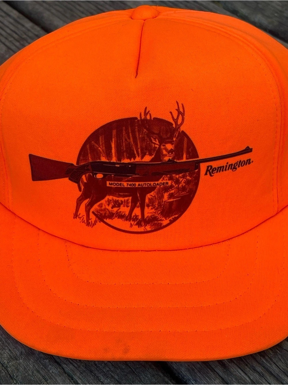 Remington Model 7400 AutoLoader Orange Hunting Cap
